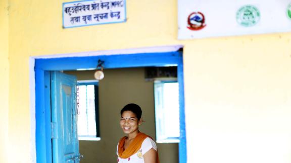 Girl from Nepal served by IPPF